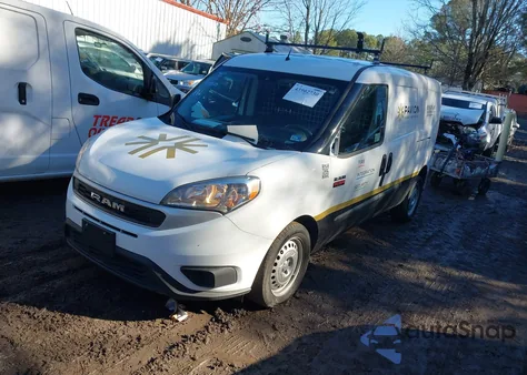 2022 Ram Promaster City Cargo Van из США, поврежденный, VIN ZFBHRFAB4N6W57967